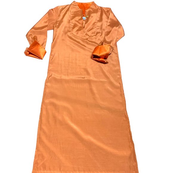 LOULOU DE LA FALAISE Tangerine Kaftan Dress Womens - Picture 5 of 13